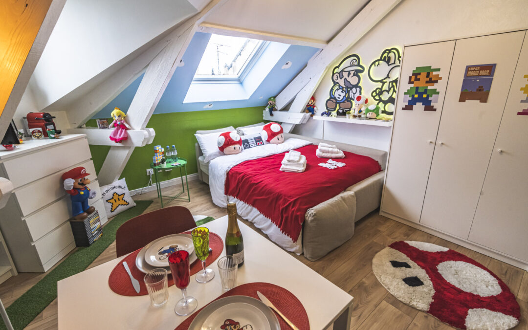 L’appartement rétro Mario de votre enfance !