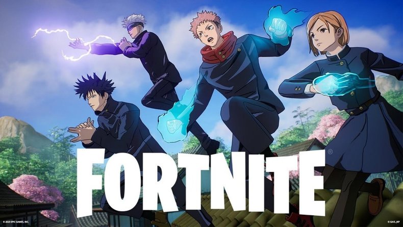 Fortnite : Les personnages de Jujutsu Kaisen arrivent